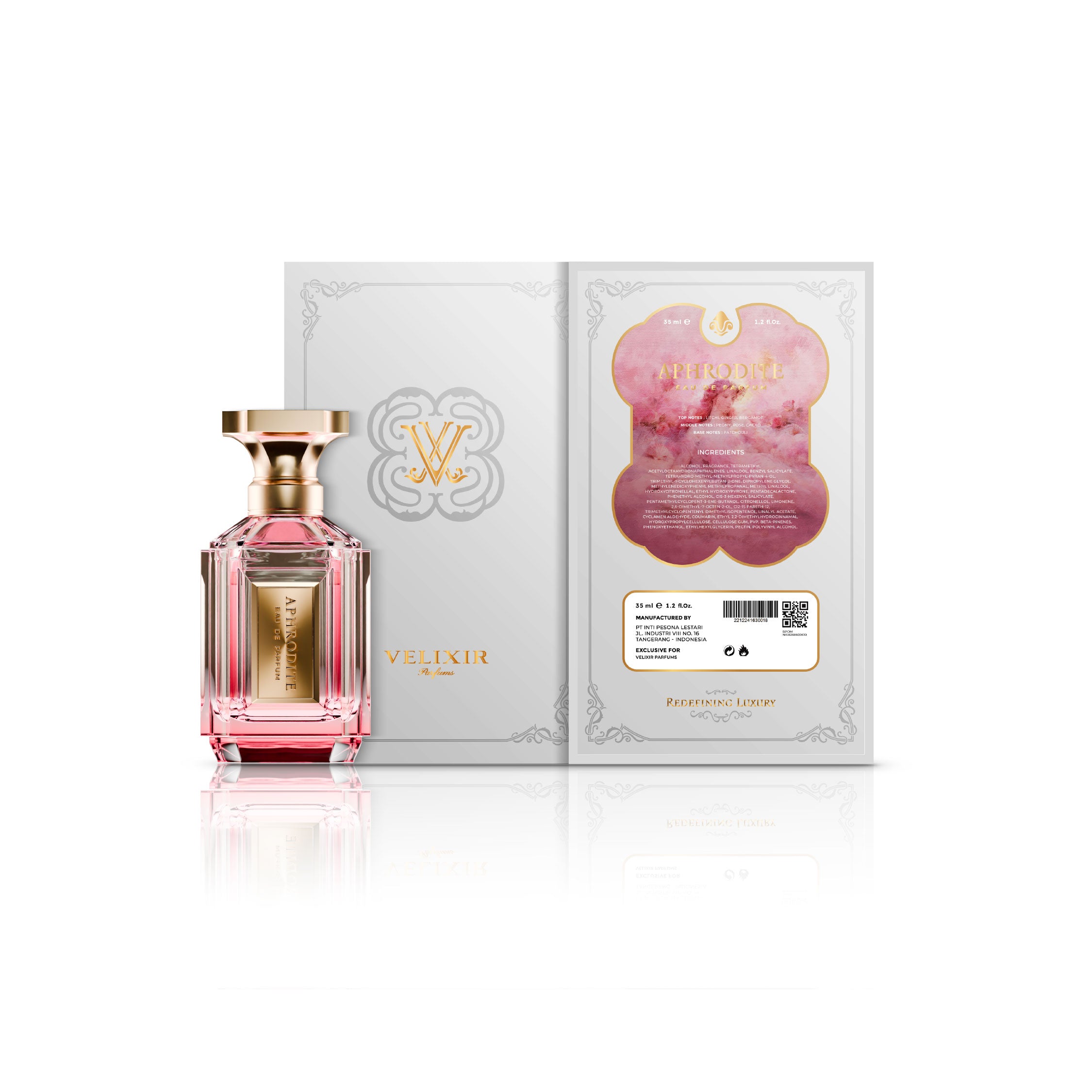 VELIXIR APHRODITE 100ml オードパルファム Velixir Parfums Aphrodite Eau de Parfum for Unisex – Velixirparfums