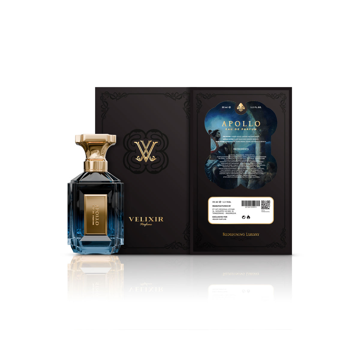 Velixir Parfums Apollo Eau de Parfum for Unisex