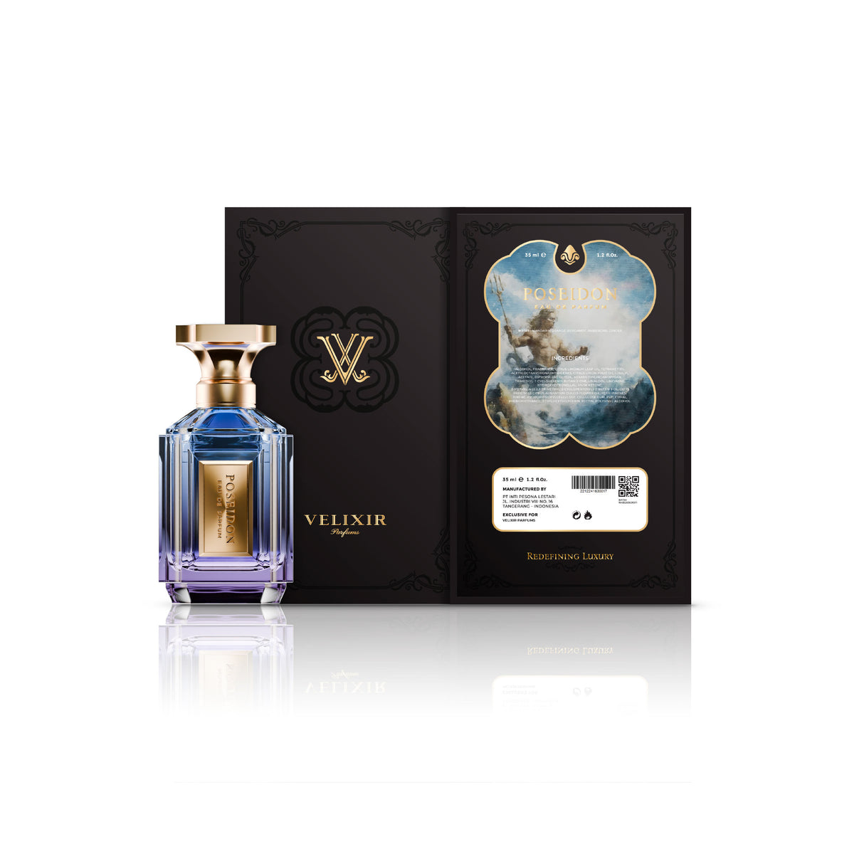 Velixir Parfums Poseidon Eau de Parfum for Unisex