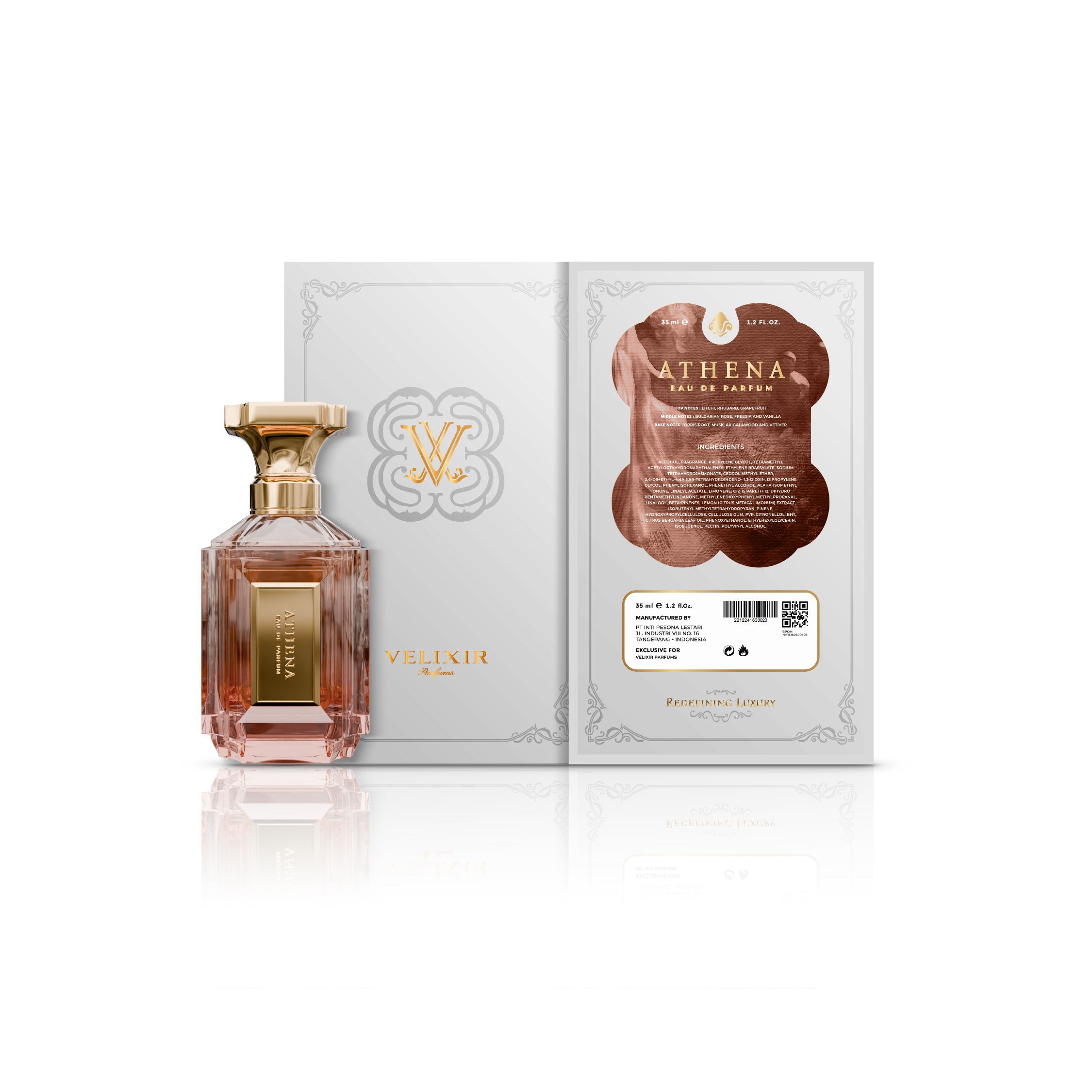 VELIXIR ATHENA 100ml オードパルファム Velixir Parfums Athena Eau De Parfum for Unisex – Velixirparfums